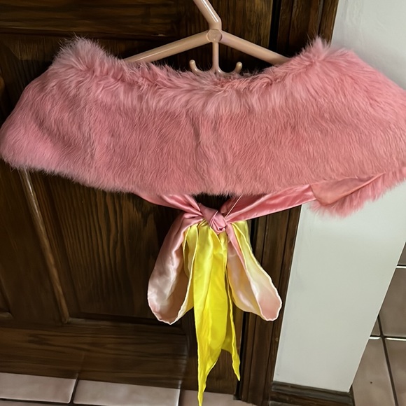 Ginger & Java collar π― percent Rabbit Fur - Picture 2 of 3